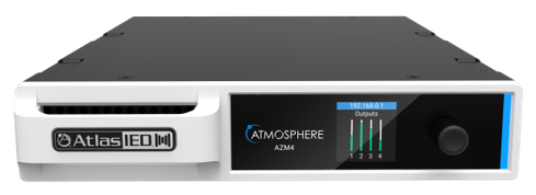 AtlasIED AZM4 -Atmosphere 4-Zone Audio Processor