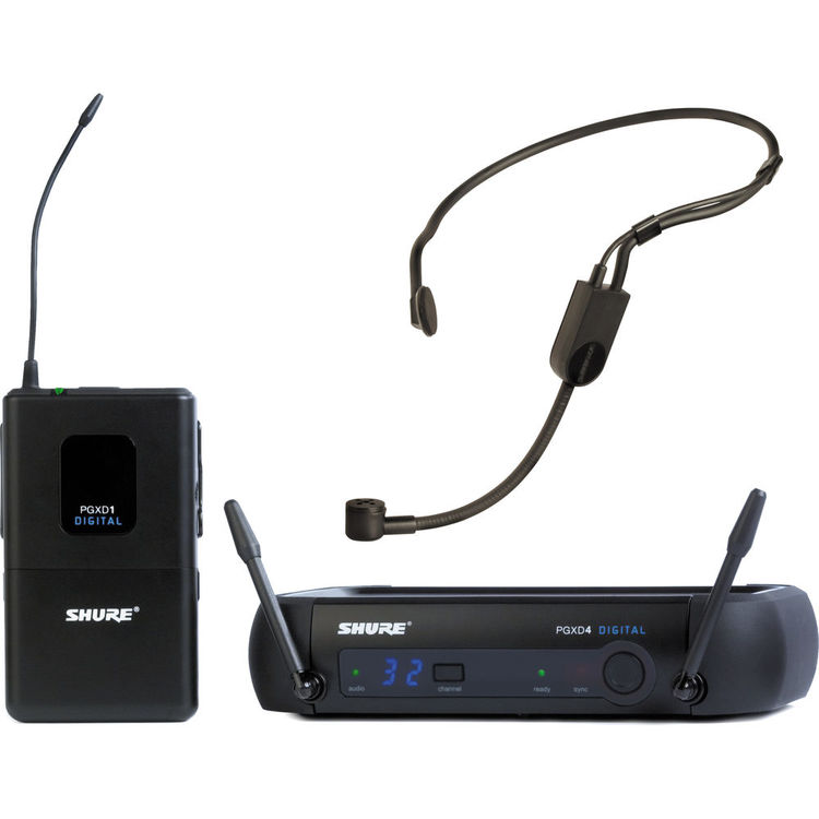 Shure PGXD14/PGA31 Digital Wireless Headset System 