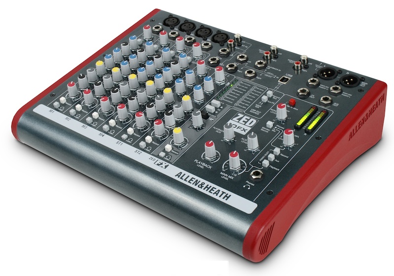 Allen & Heath ZED 10FX 10-Channel Recording Mixer with Effects