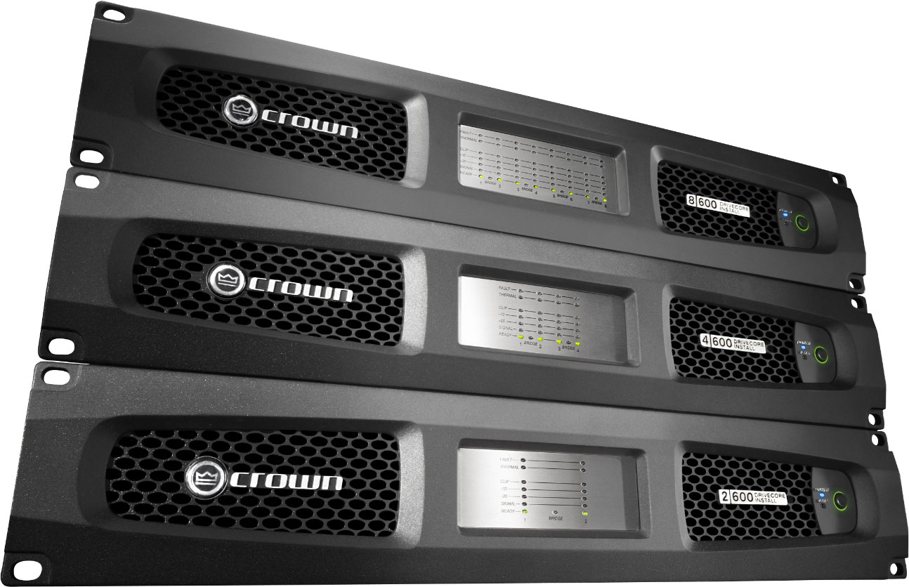 Crown DCi2|300 - 300W 2-Channel DriveCore Install Analog Amplifier