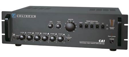 Yorkville CA1 - 180W 6-Channel Mixer Amplifier