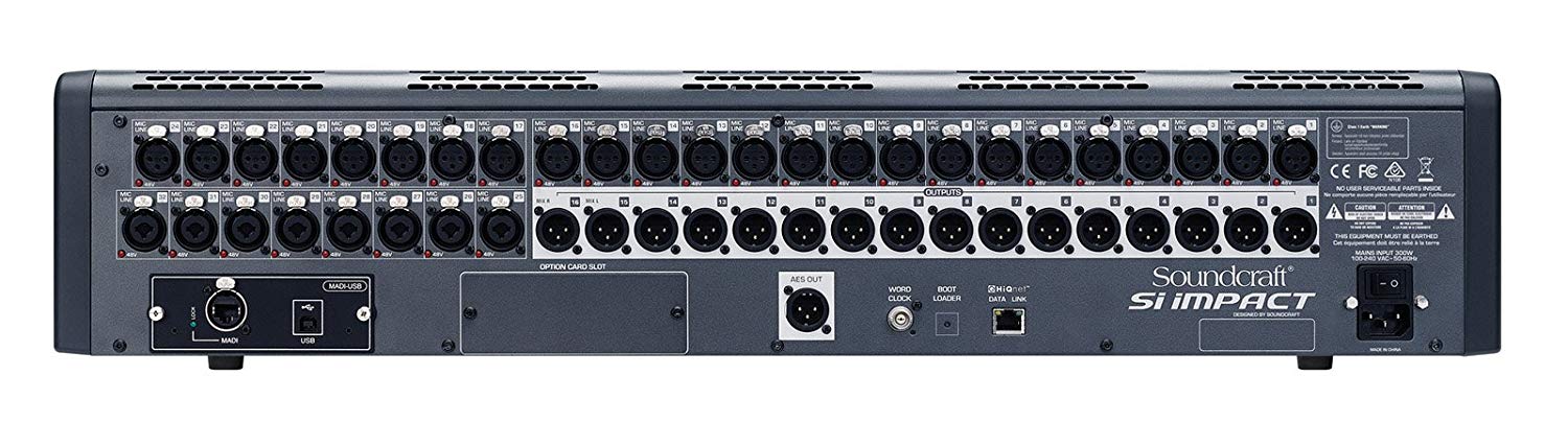 Soundcraft Si Impact - 40-Channel Digital Mixing Console