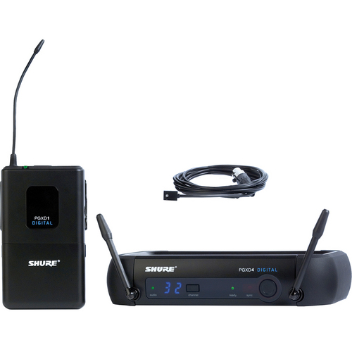 Shure PGXD14/93 Digital Wireless System with WL93 Lavalier Microphone