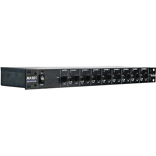 ART MX821 - 8-Channel Mic/Line Mixer with Tone