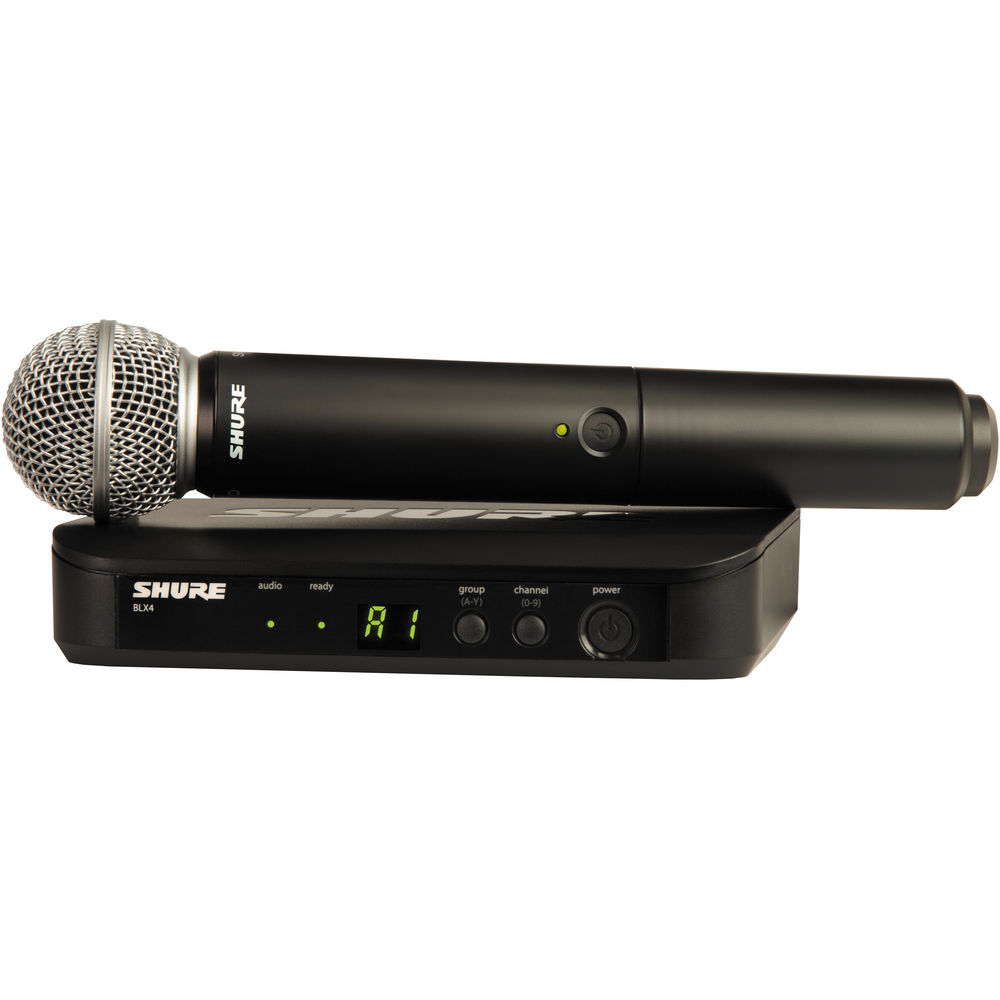 Shure BLX24/SM58 - Handheld Wireless System With SM58 Microphone