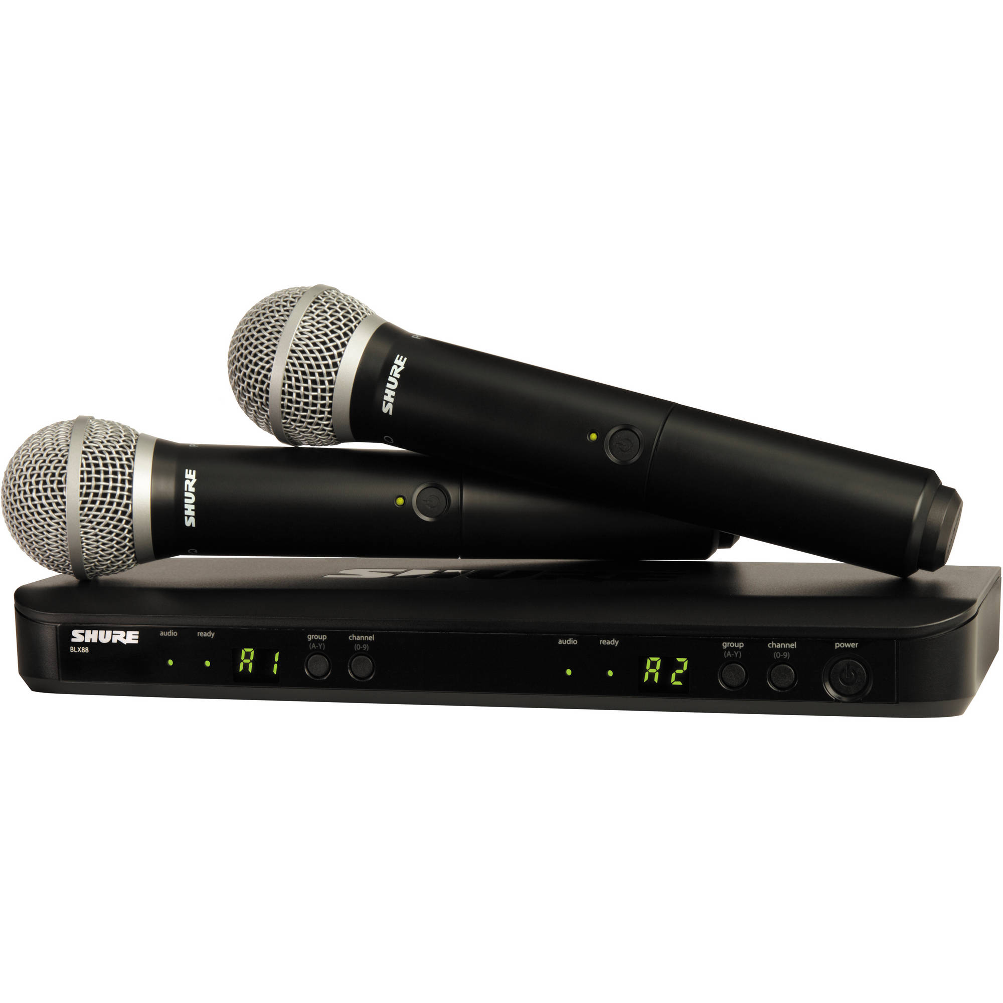 Shure BLX288/PG58 - Dual Channel Handheld Wireless System