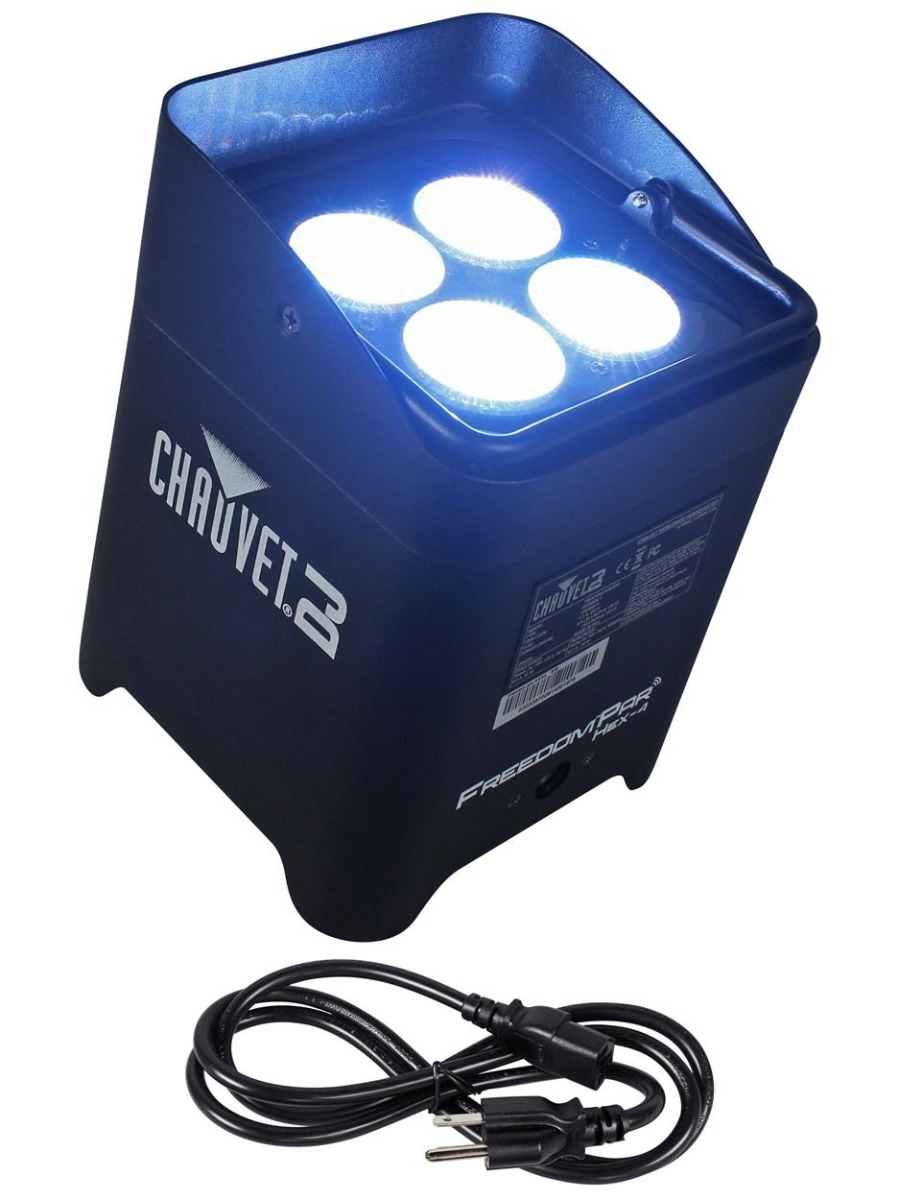 Chauvet Freedom Par Hex-4 Wireless Battery-Operated LED Par