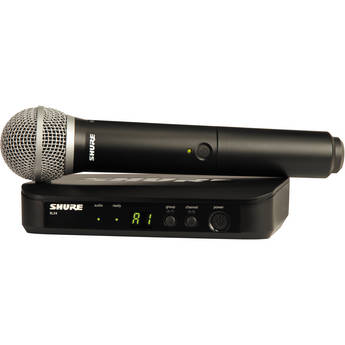 Shure BLX24/PG58 - Handheld Wireless System With PG58 Microphone