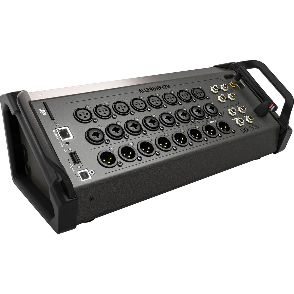Allen & Heath CQ-20B 20x8 Digital Rackmount Mixer with Wi-Fi