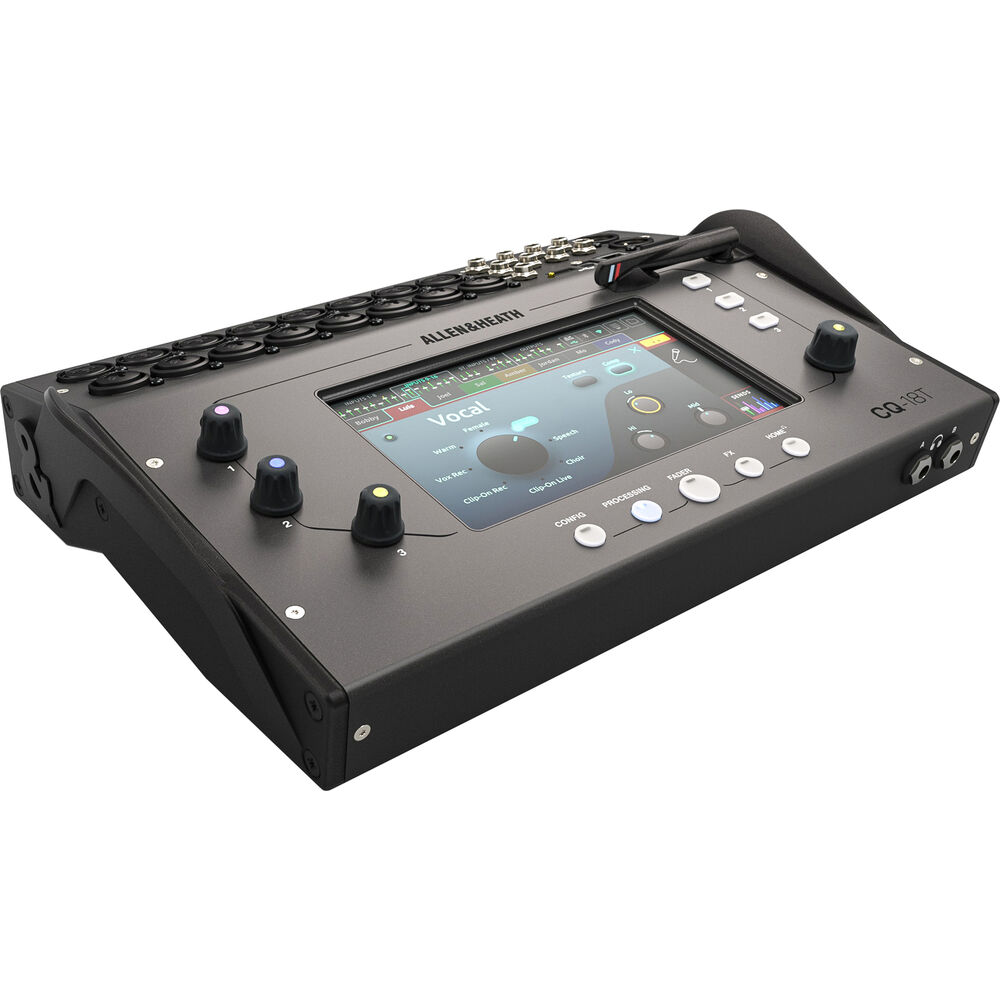 Allen & Heath CQ-18T - 18-Channel Digital Mixer with Touchscreen