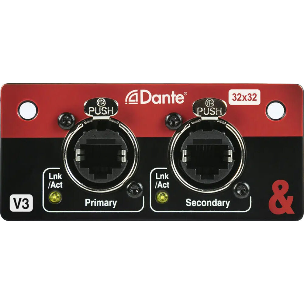 Allen & Heath SQ Dante 32x32 -  I/O Audio Networking Expansion Card