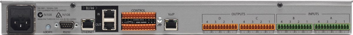 BSS BLU-103 - Conferencing Processor with AEC and VoIP