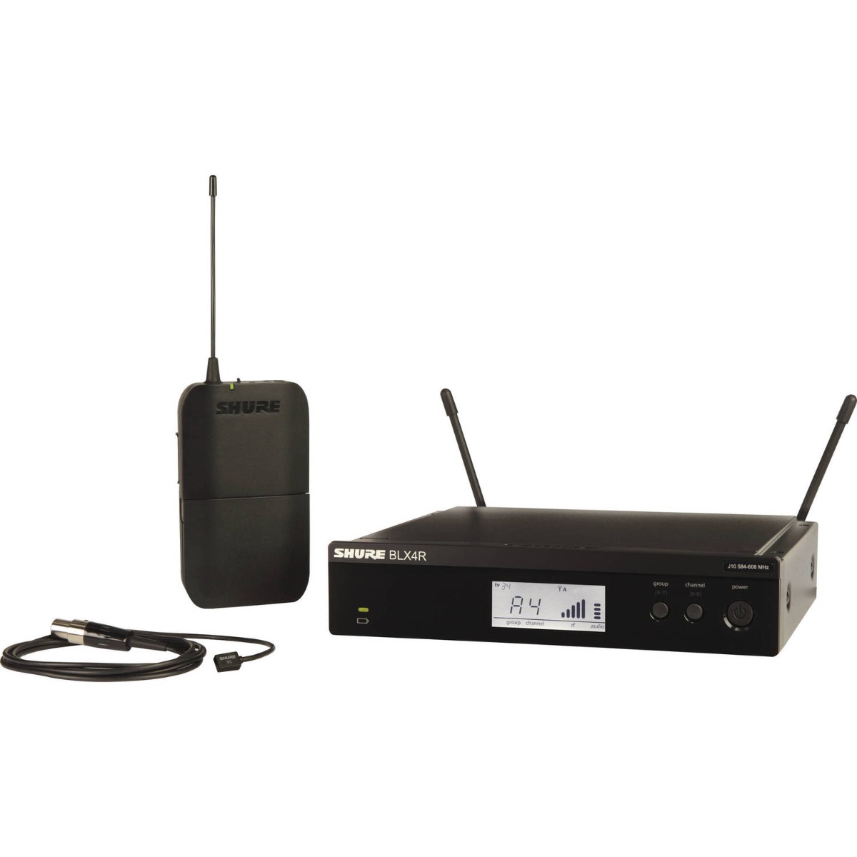 Shure BLX14R/W93 - Lavalier Wireless System With WL93 Lavalier