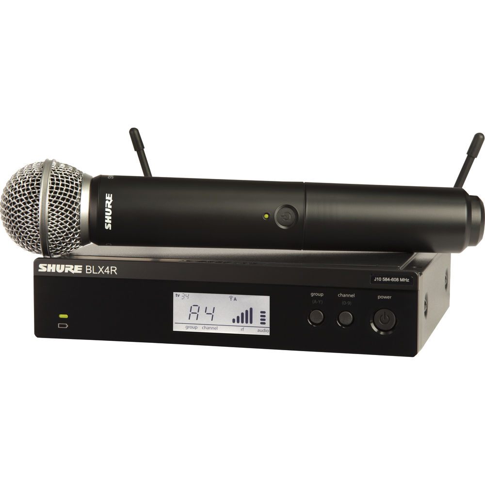 Shure BLX24R/SM58 - Handheld Wireless System With SM58 Microphone