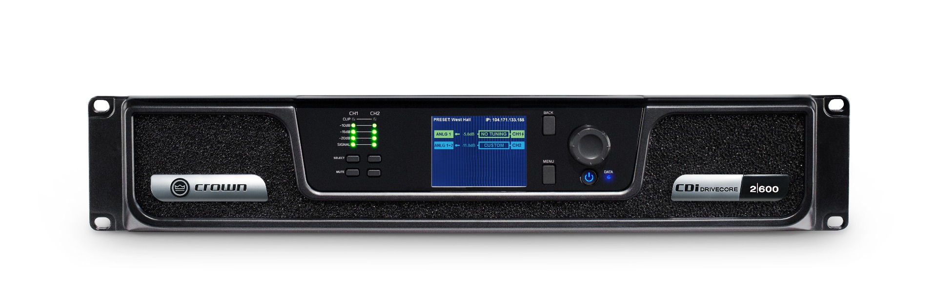 Crown CDi2|600 -600W 2-Channel CDi DriveCore Series Amplifier