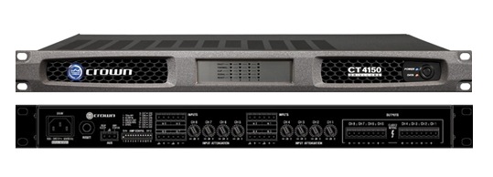 Crown CT4150 ComTech DriveCore 125W 4-Channel Power Amplifier