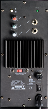 Yorkville CX80P- 8" 100W 2-Way Powered Installation Loudspeaker