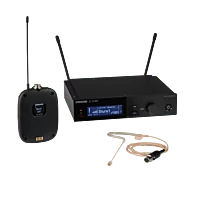 Shure SLXD14+/153T - Digital Wireless Bodypack System with MX153T Earset Microphone