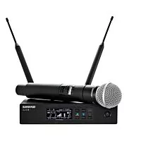 Shure QLXD24/SM58 - Digital Handheld Wireless Microphone System