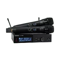 Shure SLXD24D+/N8C - Dual Digital Wireless System with 2x Nexadyne 8/C Capsule