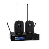 Shure SLXD14D+ - Dual Wireless Bodypack System