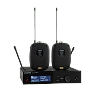 Shure SLXD14D+ - Dual Wireless Bodypack System