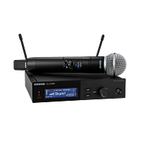 Shure SLXD24+/58 - Digital Wireless Microphone System with SM58 Capsule