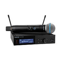 Shure SLXD24+/B58 - Digital Wireless System with Beta 58A Capsule