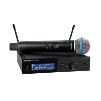 Shure SLXD24+/B58 - Digital Wireless System with Beta 58A Capsule