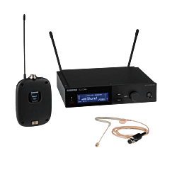 Shure SLXD14+/153T - Digital Wireless Bodypack System with MX153T Earset Microphone