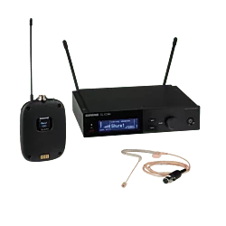 Shure SLXD14+/153T - Digital Wireless Bodypack System with MX153T Earset Microphone