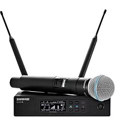 Shure QLXD24/B58 - Digital Handheld Wireless Microphone