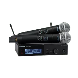 Shure SLXD24D+/58 - Dual Digital Wireless Microphone System with 2x SM58 Capsule