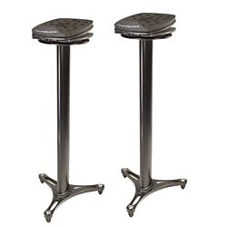 Ultimate Support MS-100B - Column Studio Monitor Stand (Pair)