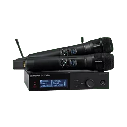 Shure SLXD24D+/N8C - Dual Digital Wireless System with 2x Nexadyne 8/C Capsule