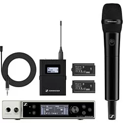 Sennheiser EW-DX MKE 2-835-S SET Dual-Channel Digital Combo Wireless System