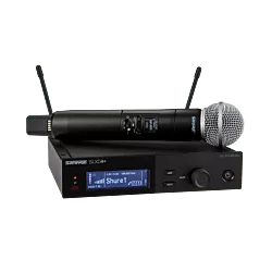 Shure SLXD24+/58 - Digital Wireless Microphone System with SM58 Capsule