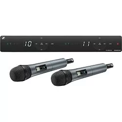 Sennheiser XSW 1-835 DUAL - Dual Wireless Handheld System With E835