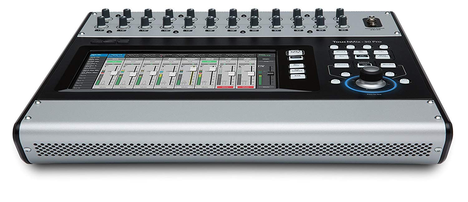 QSC TouchMix-30 Proは、32入力のデジタルミキサー QSC TouchMix-30 Pro - 32 Input Digital Mixer | RK Audio