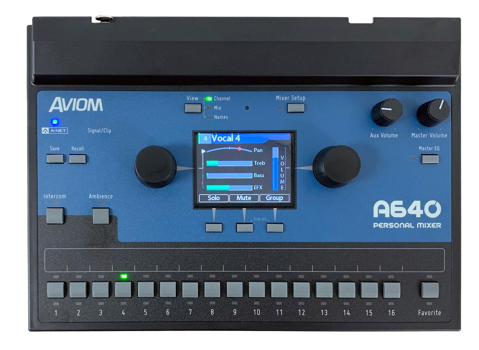 Aviom A640 - Personal Digital Monitor Mixer | RK Audio