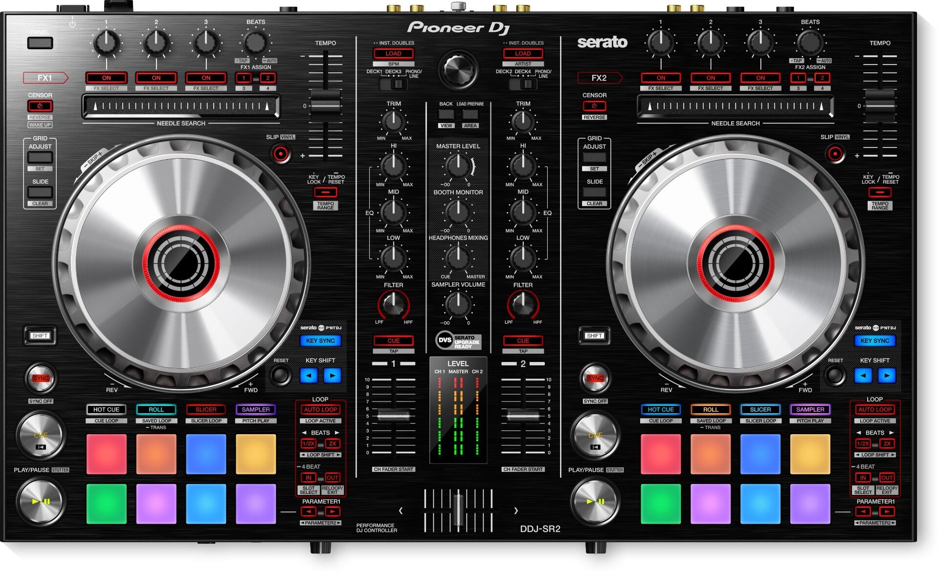 Pioneer DDJ-SR - 2-Channel DJ Controller For Serato DJ Pro | RK Audio