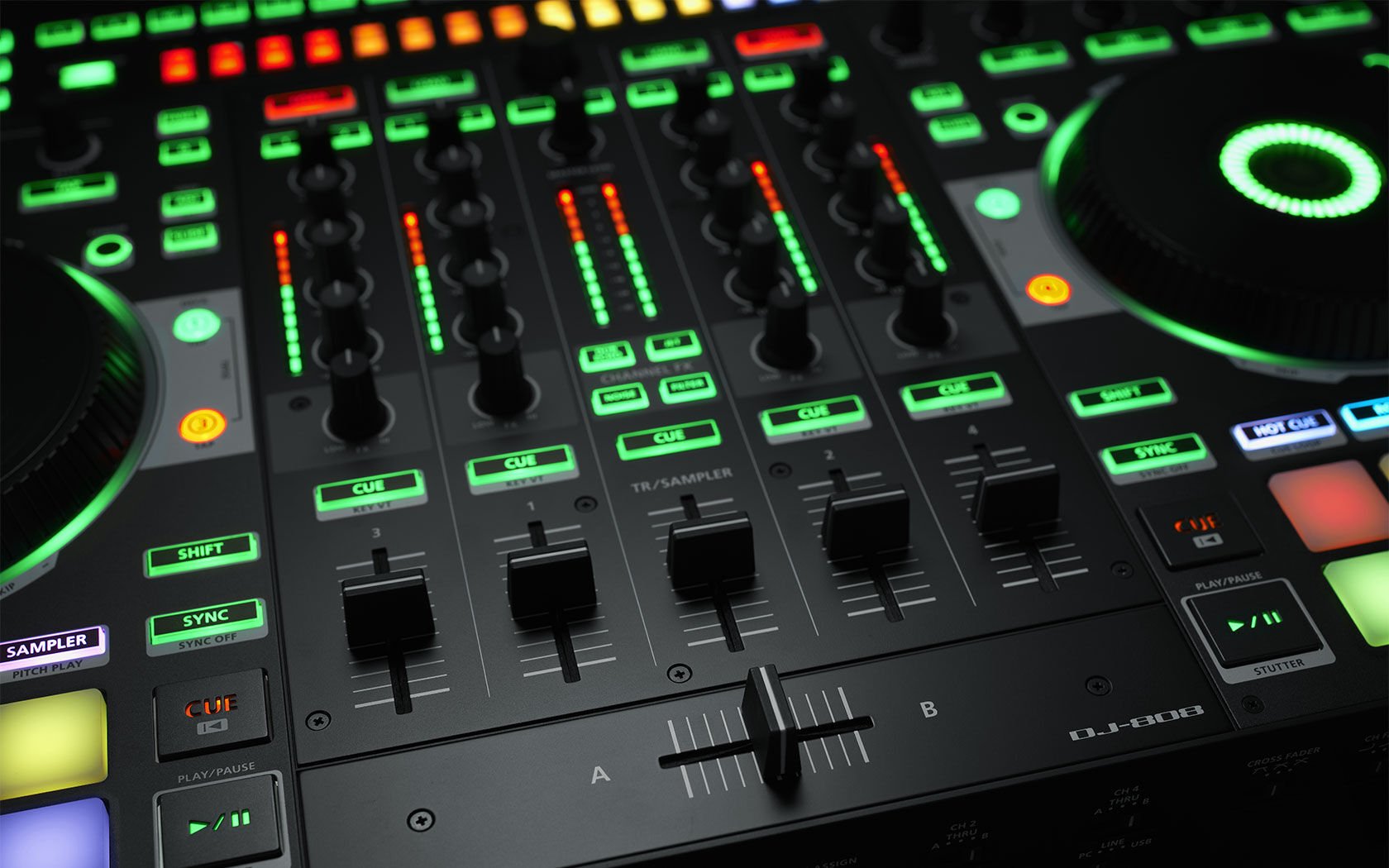 Roland DJ-808 4-Channel DJ Controller for Serato DJ | RK Audio