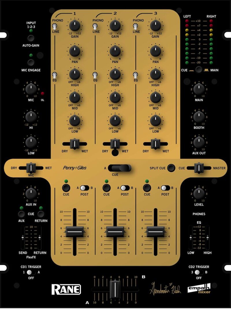 RANE empath GRANDMASTER FLASH ミキサーケース DJ RANE empath