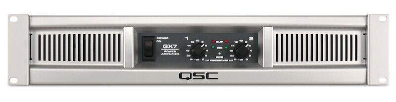 QSC GX7 725W GX-Series Professional Power Amplifier | RK Audio