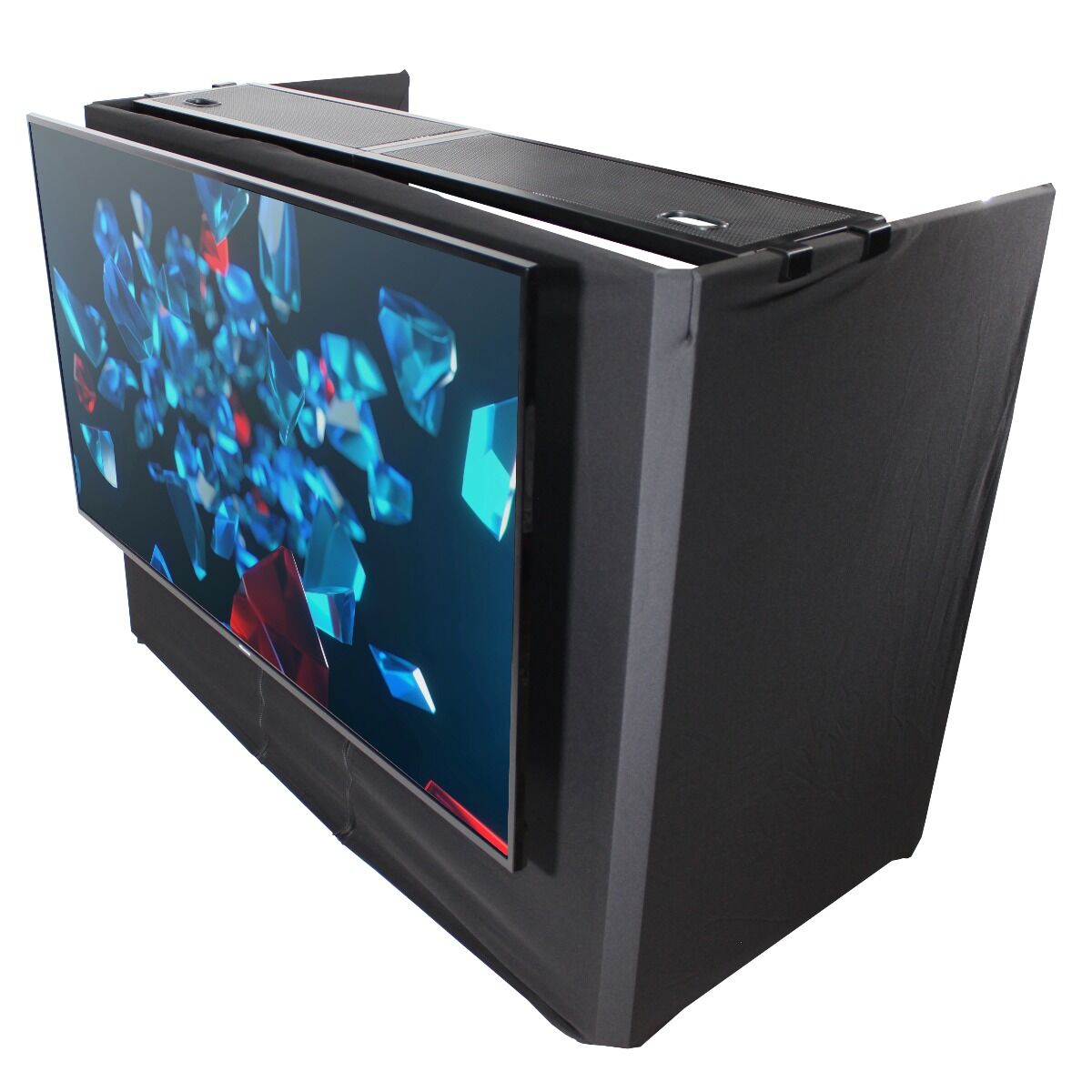 Pro X XF-MESA MEDIA- DJ Facade Table Workstation | RK Audio