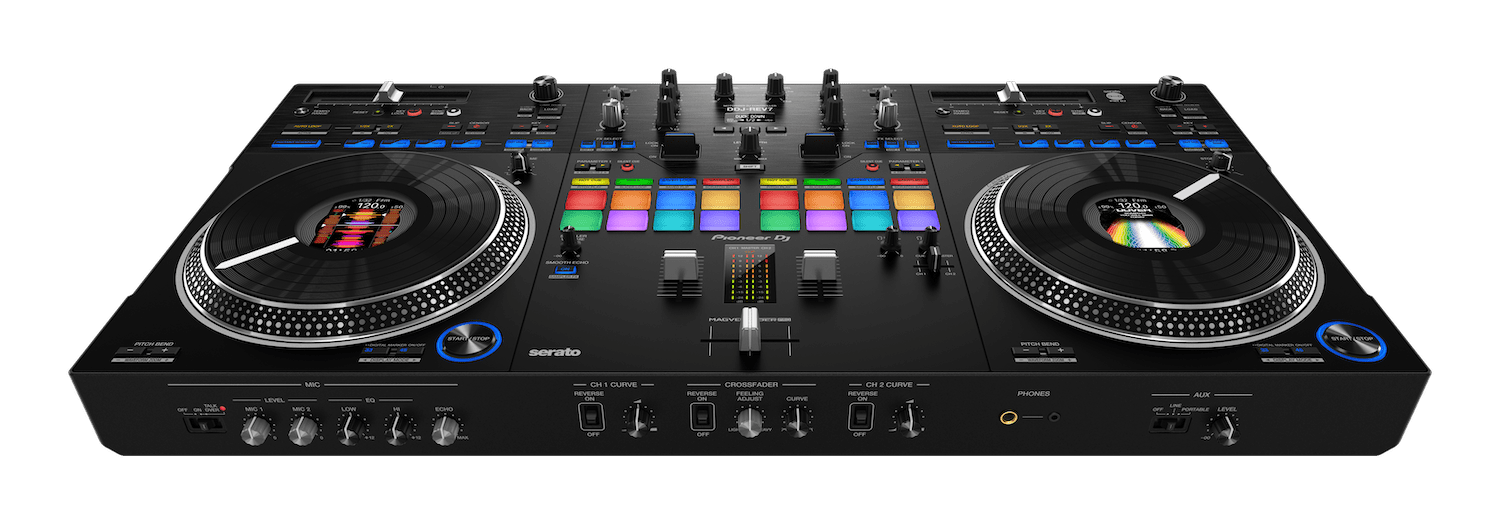 Pioneer DDJ-REV7 - Motorized Jog Wheels Controller for Serato DJ