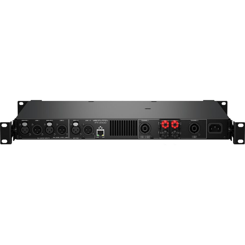 Lab.Gruppen IPX 2400 - 1200W 2-Channel Power Amplifier with DSP