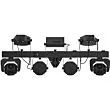Chauvet GigBAR Move + ILS - 5-in-1 LED Lighting System