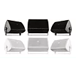 QSC AC-S6T - 6.5"  70/100V Surface Mount Loudspeaker (Pair)