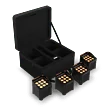 Chauvet DJ Freedom Par Q9 X4 - 4 Pack with Case